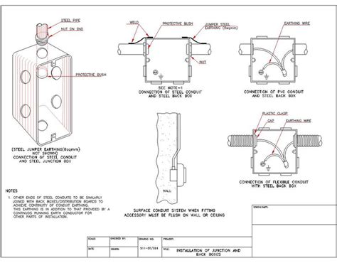 junction box cad symbol|junction box drawing.